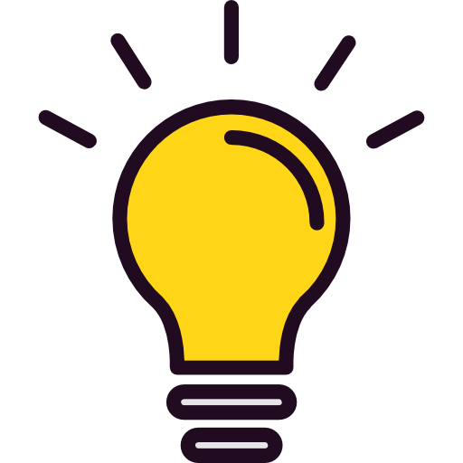 yellow colour light bulb