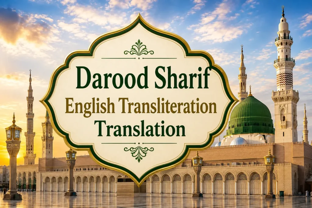Darood Sharif With English Transliteration - Quranic Wave