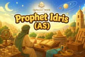 The Story of Prophet Idris (AS) title cover illustration