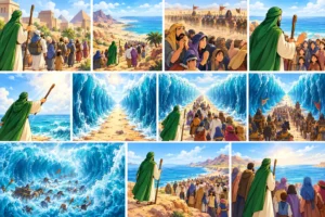 The parting of the Red Sea and drowning of Pharaoh – Islamic Stories in English: Prophet Musa (AS)