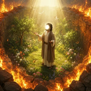 Prophet Ibrahim (AS) protected from the fire miracle for kids