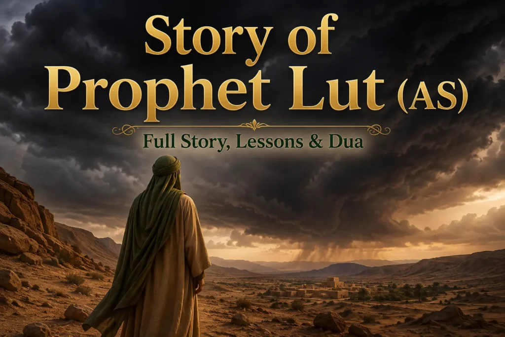 Story of Prophet Lut AS lesson for kids