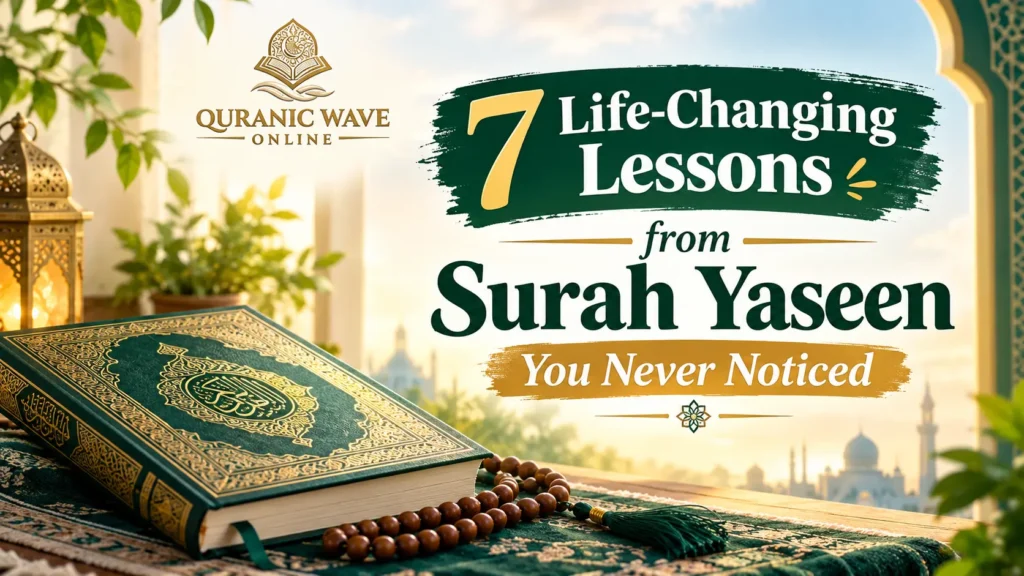 7 Life-Changing Lessons from Surah Yaseen You Never Noticed - Quranic Wave
